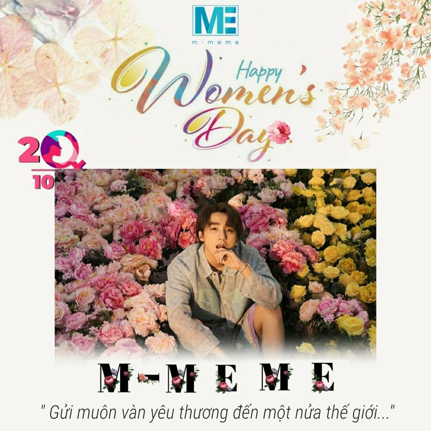 sontung_mmeme's tweet photo. Happy Women's Day
On the 20th day, M-Meme would like to spend all the best love to the grandmothers, moms, sisters, girls a abundant health, a great beauty.
And wish me M-Meme sisters, I am always healthy, energetic, beautiful❤️
#SonTungMTP #Mmeme #HappyWomenDay https://t.co/KKr2ZVsHJI
