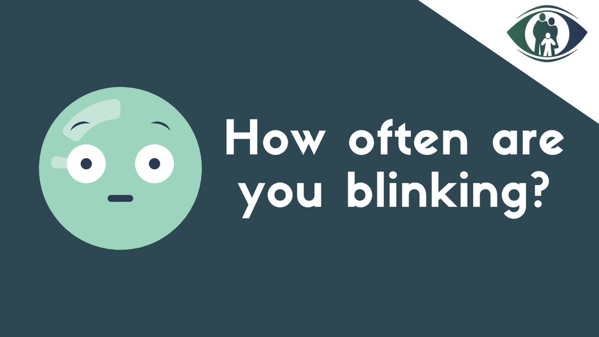 LilacFamilyEye's tweet photo. Interesting fact: When we aren't staring at a digital device, we blink every 3-5 seconds on average. When we ARE staring at a device, we only blink every 12-15 seconds.

#childrensvisionmonth #eyecare #LibertyLakeWA #Spokane https://t.co/w8CadNuNk3