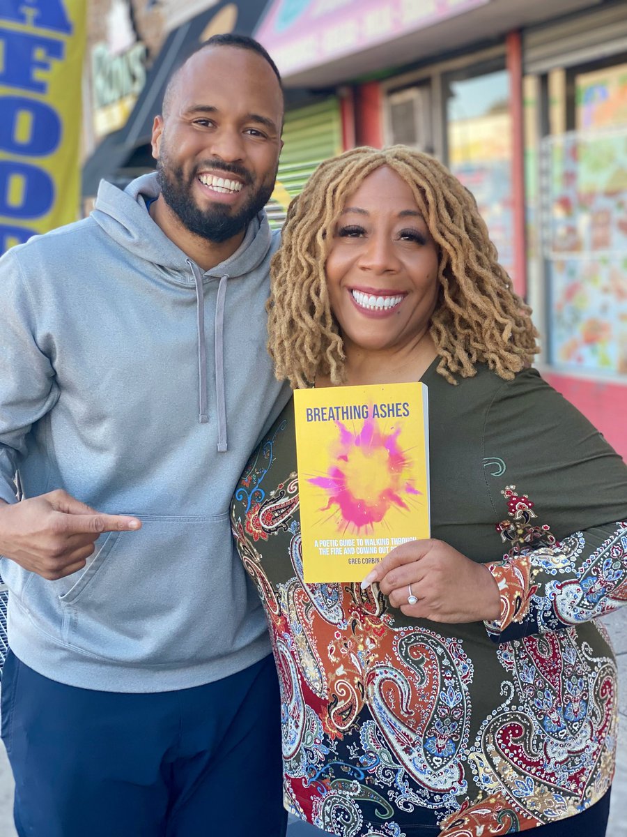 MsPattyJackson's tweet photo. Author #GregCorbin #BreathingAshes can’t wait for the conversation and interview https://t.co/eguBvj6GXw