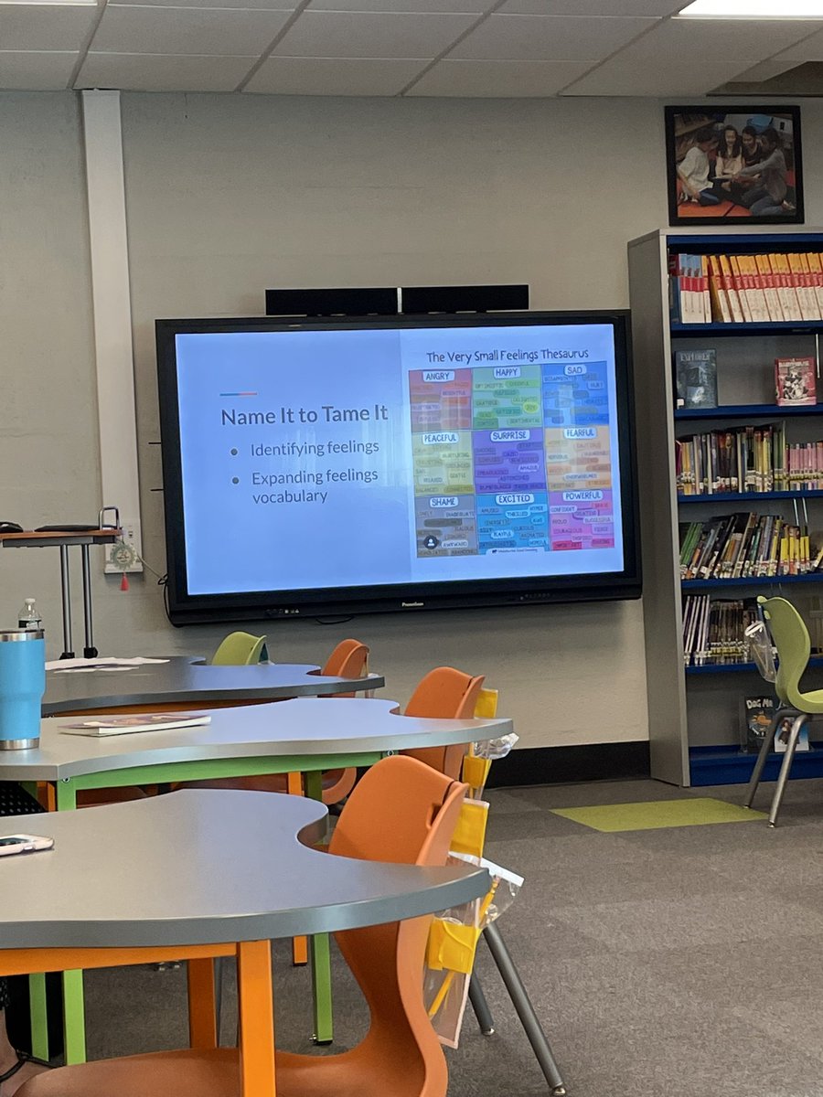 DegennaroNicole's tweet photo. Thank you to @mrs_murtagh for presenting on strategies to support the social emotional learning needs of students! @BethRoemerIT @SparkeShines @WeRStokes https://t.co/mlmhYq4fpm