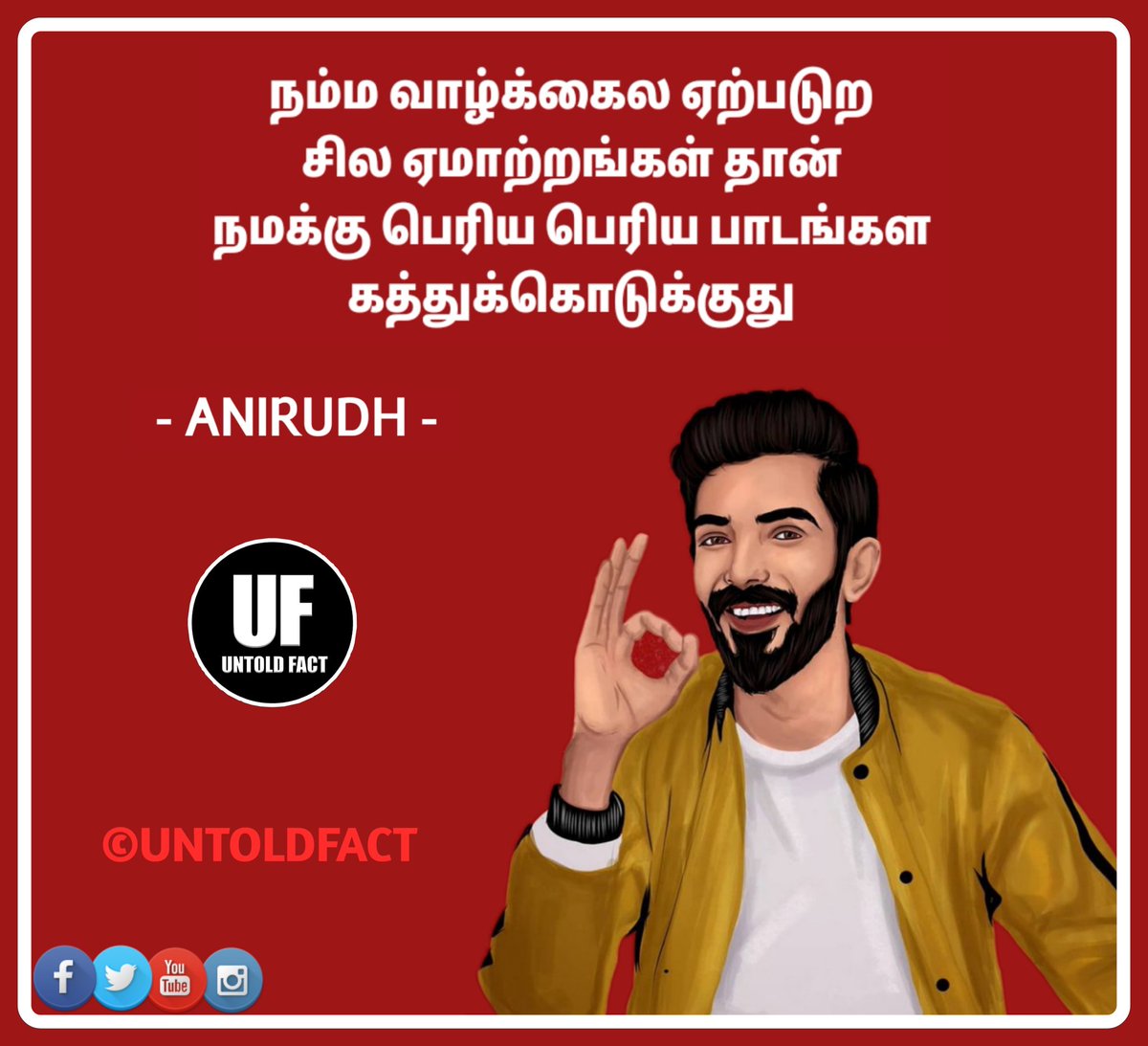 _UNTOLDFACT_'s tweet photo. Karuthu 🤘🔥
LIKE ❣️ | COMMENT ..... | SHARE
#spreadlove #spreadpositivity 
#randomkaruthu #anirudh 
@anirudhofficial https://t.co/sdiE0fAjc5