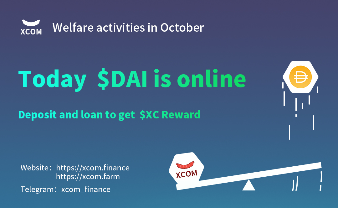 😎Good Wednesday ~ $DAI  are you ready?

Today  $DAI is online at 4 p.m. Beijing time.

GO GO GO 🥳🥳🥳
<a href="/MakerDAO/">Maker is now Sky</a> 
<a href="/HECO_Chain/">HECO Chain</a> 
@HECO_News