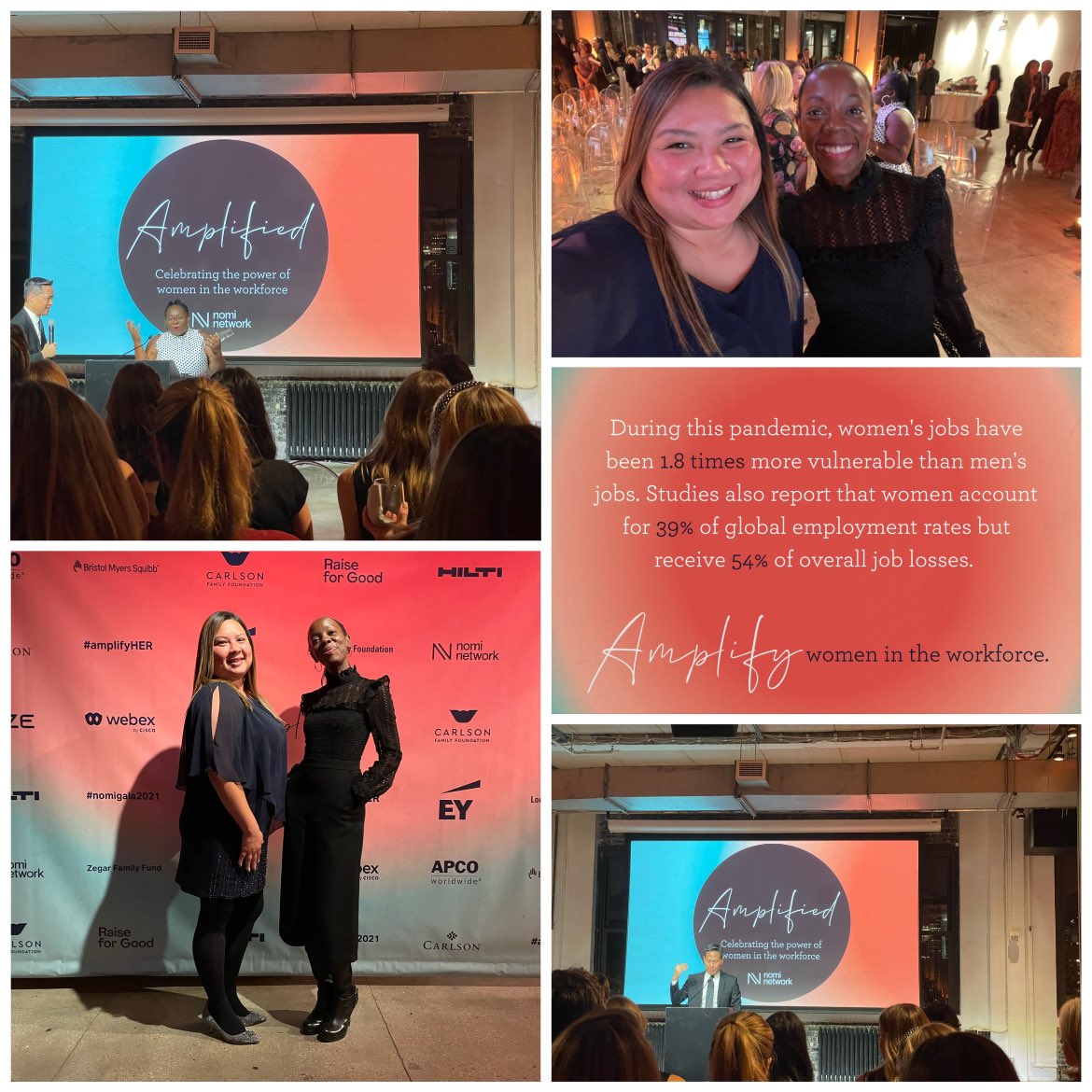 Bringing awareness to 🛑 #HumanTrafficking by supporting <a href="/nominetwork/">Nomi Network</a>. Tonight we heard from different speakers on their mission to #amplify women in the workforce environment <a href="/RichardLui/">ʀɪᴄʜᴀʀᴅ ʟᴜɪ</a> you were a great emcee #WOANY #WOA #WomenEmpowerWomen #LifeAtATT <a href="/LisaJohannesse8/">Lisa Johannessen</a> <a href="/LollieRB/">LollieRamirezBennett</a>