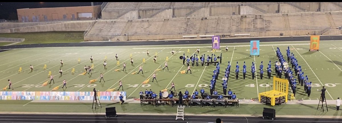 ehsbandguard's tweet photo. Congratulations to the Elkins Band on their fantastic performance this evening. After a year of COVID, we are incredibly thankful to perform at UIL contest once again to showcase these amazing students! #111 #roadtoarea #musicalchairs #UIL #venturingforward #backtoBETTER https://t.co/zrNQw65Bkg
