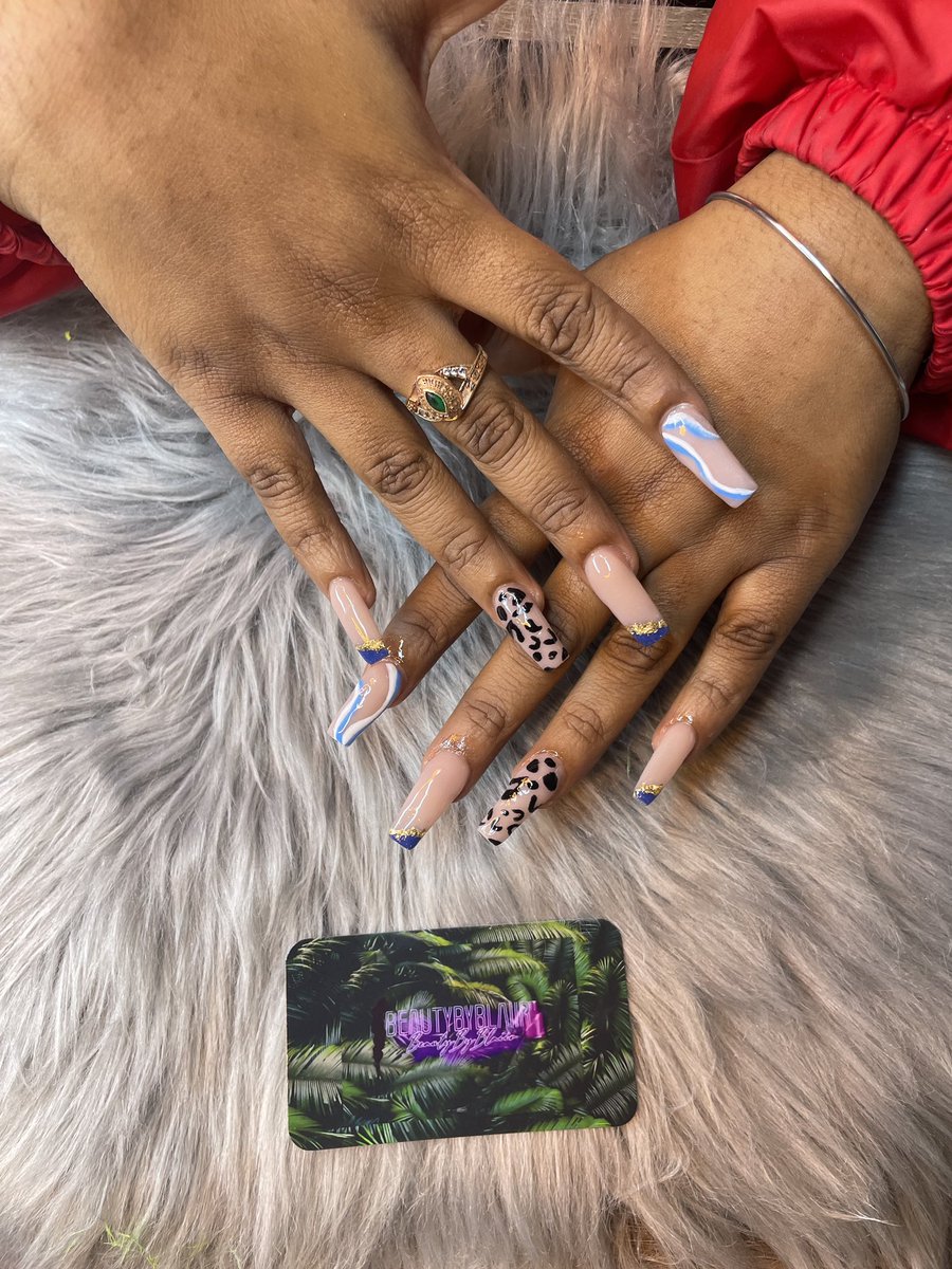 beautybyblaiir's tweet photo. JagStyle Hoco Nails💙🐆
Book under “Freestyle”
Books are open for October-November!‼️
#brnails #brnailtech #su22 #su23 #su24 #su24 #lsu #lsu22 #lsu23 #lsu24 #lsu24 #subr #SUHC21 https://t.co/RvTG4a3Bug