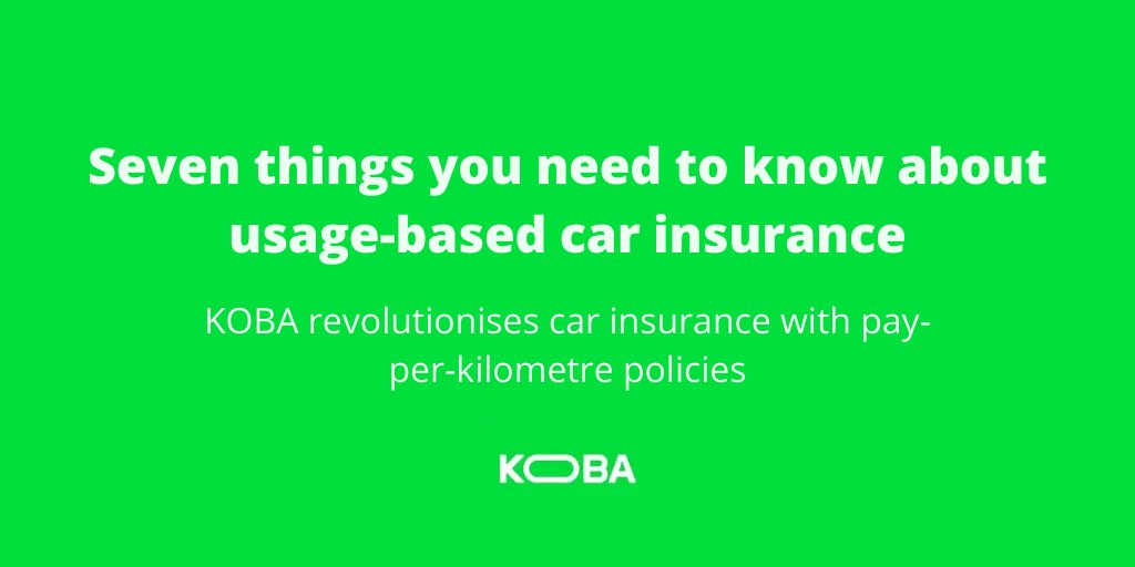 Launching in November, KOBA Insurance, Australia’s first real-time kilometre-based car insurer is all set to revolutionise car insurance with pay-per-kilometre policies.

Seven things that will take you through the usage-based car insurance
carsales.com.au/editorial/deta…