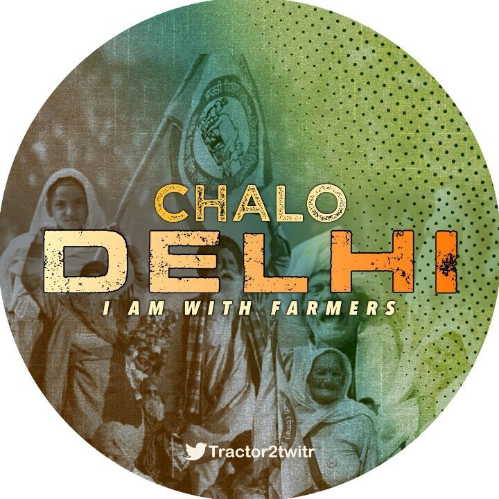 Raman_08O's tweet photo. We are not gonna stop demanding our rights. Let’s rush to delhi borders! #FarmersProtest https://t.co/BZjpXCGWvJ