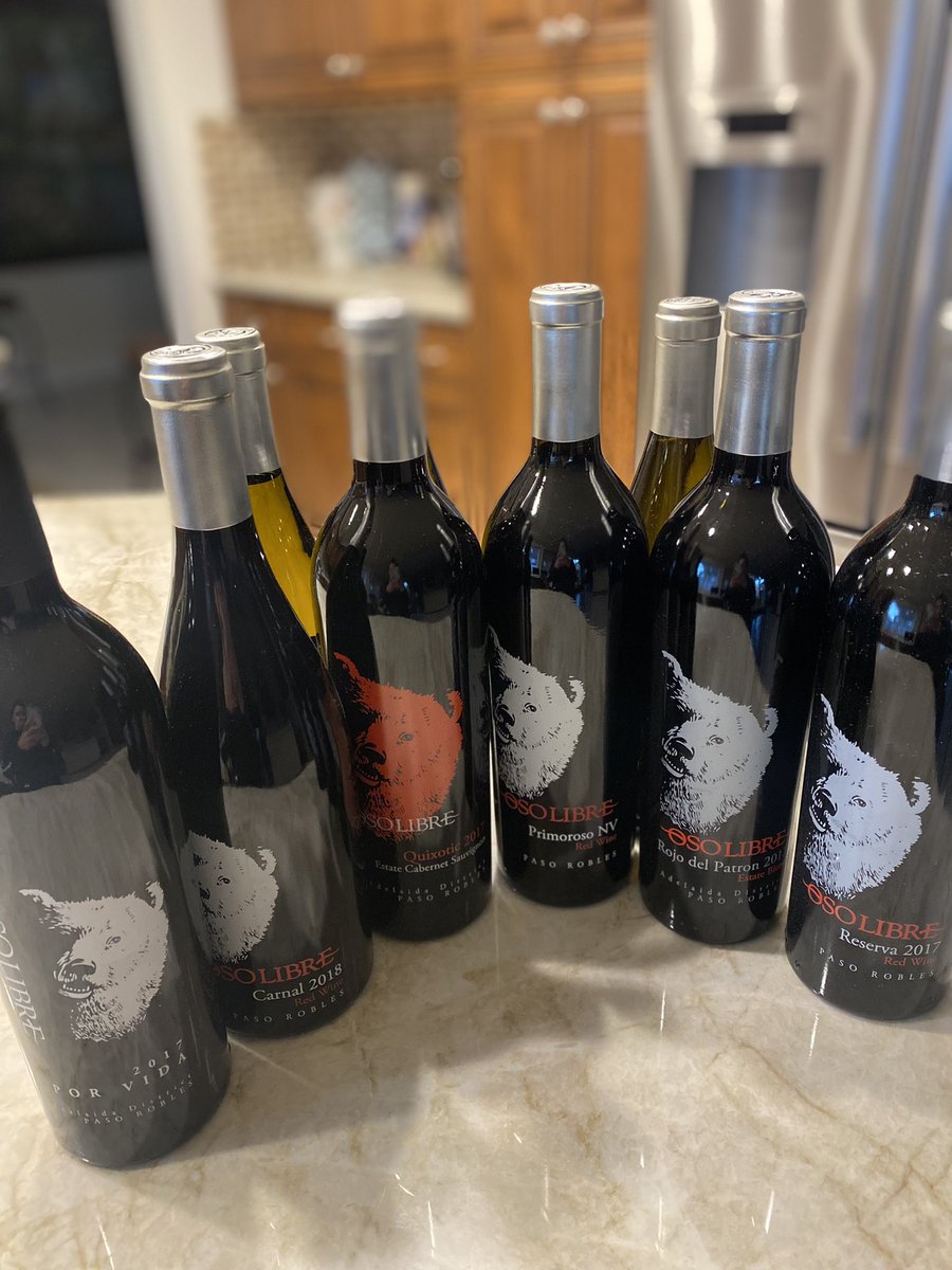OCGreekGrl's tweet photo. Just when we put a “small” dent in our wine supply… this shipment showed up 🤦🏻♀️ #wineproblems
Oh well more to share 😉
@OsoLibreWinery #PasoRobles https://t.co/PdgG7pEFWG