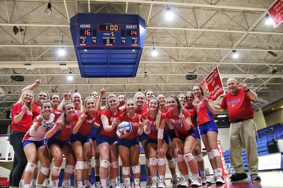 RoaneStateVB's tweet photo. Your regular season Region 7 champs https://t.co/XMMixlqiBO