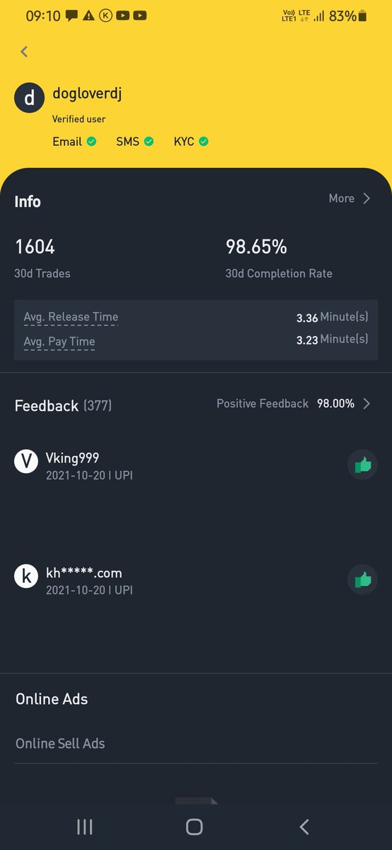 ANSHUSI44175786's tweet photo. Sir plz help - See this sir I pay 7000 thorough p2p but this guy doesn't deposit my money in my wallet ... @cz_binance @cryptoady @pankjtanwar @BinanceHelpDesk @pushpendrakum @ImZiaulHaque @EarnWithSapna https://t.co/KM7Ci9J8Lu