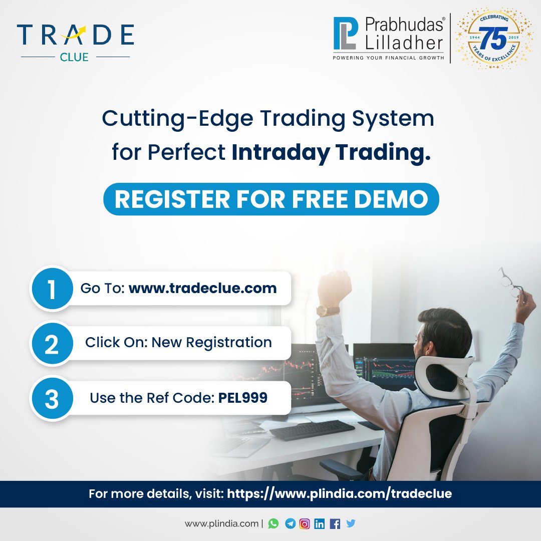 PLIndiaOnline's tweet photo. Register for a free demo & get access to intraday trading setups, Visually powerful analysis & a High success ratio of alerts.
.
To register for free demo visit: https://t.co/e4ipOaoYrY
.
#intradaytrading #intradaytradingstrategies #PLMarketAnalysis #PLResearch #tradeclue https://t.co/CopJXFyBn5