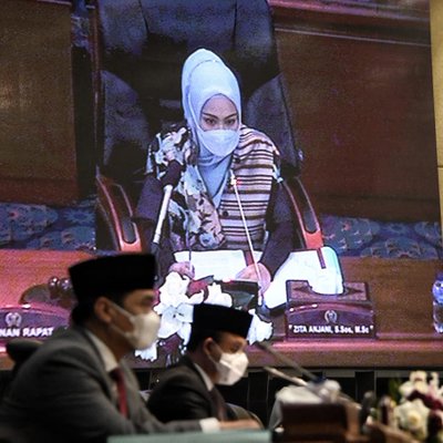 Foto Anies Rasyid Baswedan | Sudah #VaksinDulu