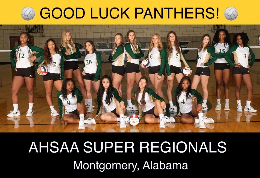 PelhamVB2's tweet photo. Good luck to all our friends and teams fighting their way to State this week but cheering hard for these girls! What a great season and special team! 🤩🏐🏆🤍💪 Go Panthers!
@PelhamVB @PelhamHighAL @PelhamSchools @PELHAM_AD @PelhamAthletics https://t.co/yAL4u9x7bb