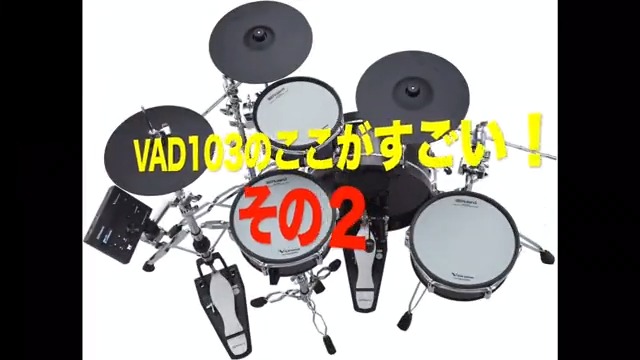 Roland VAD103 [V-Drums Acoustic Design] 【池部楽器店独占販売モデル】 『オンラインショップ』 