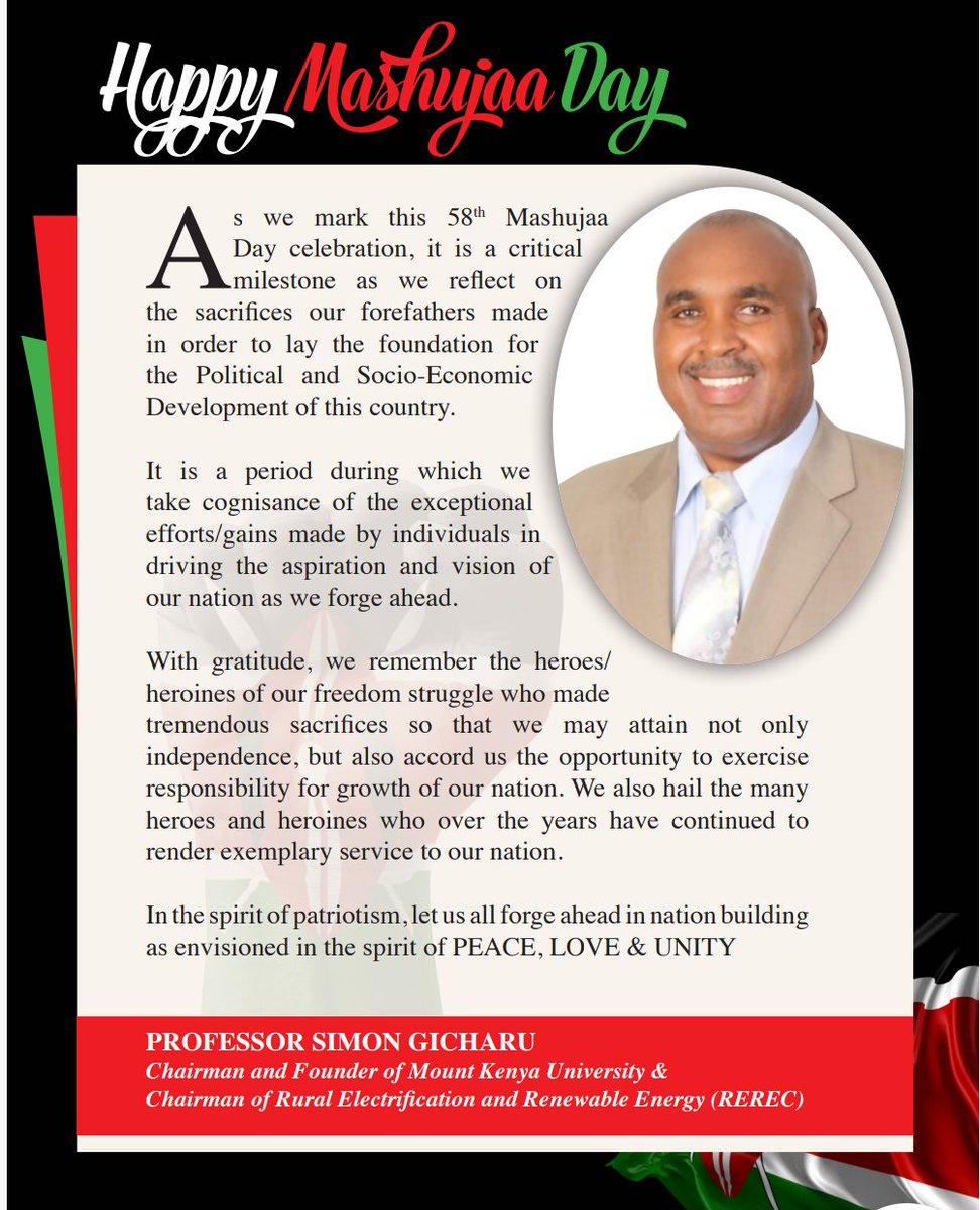 Happy #MashujaaDay🇰🇪