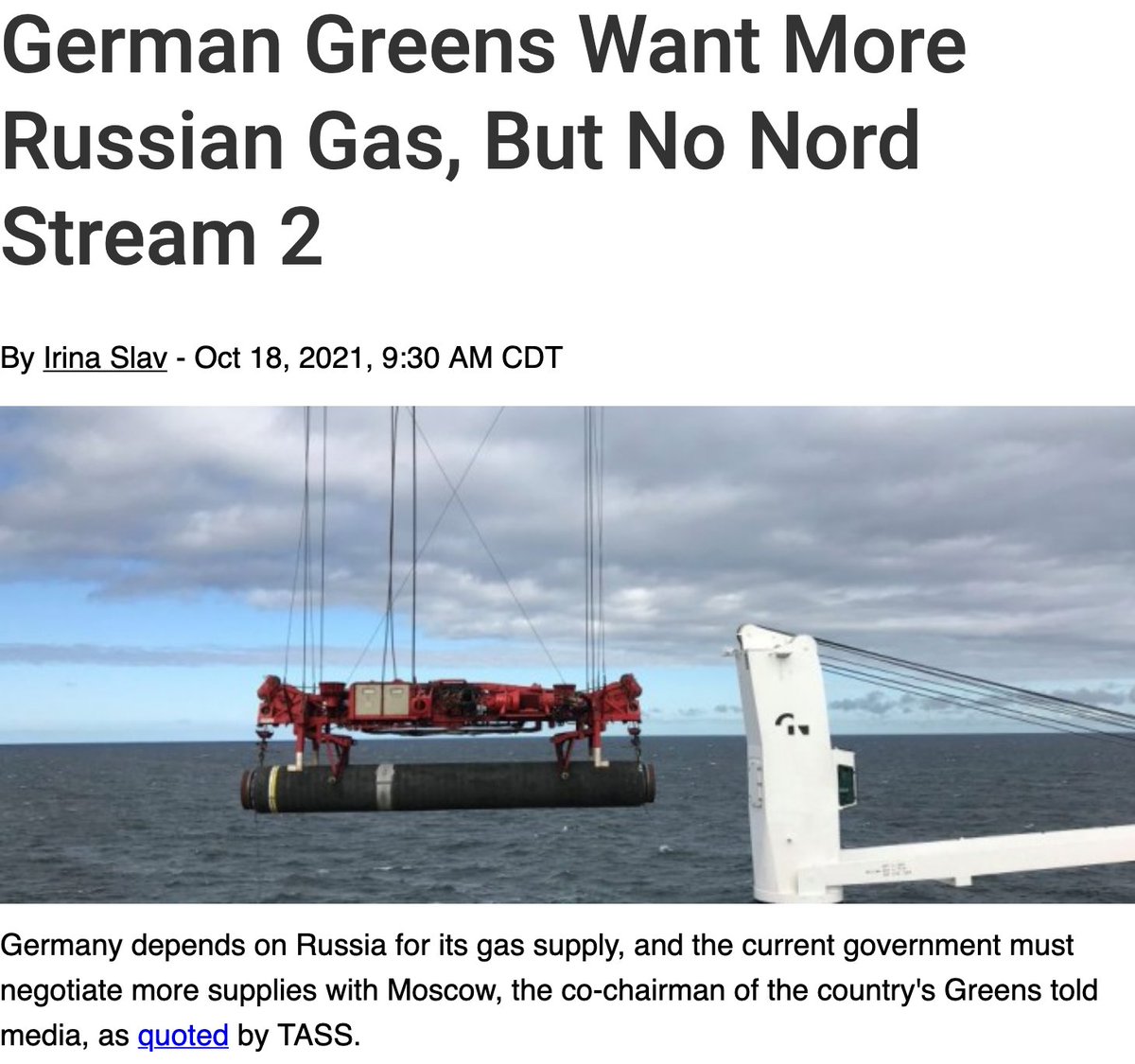 mattjcan's tweet photo. Time for the Australian Greens to get with the program and demand more gas production in Australia too! You're on the wrong side of history! https://t.co/82HOuKp33c