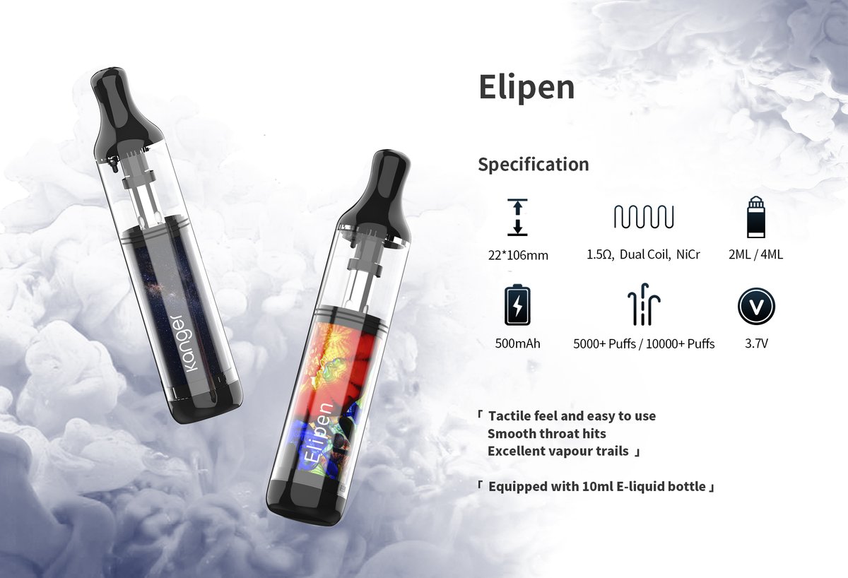 Newest refillable vape pen by Kanger