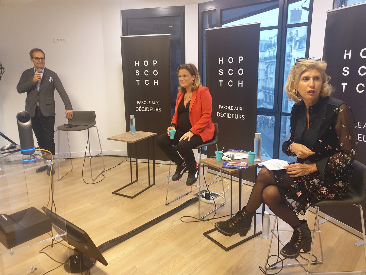 Ce matin échange avec Olivia Gregoire et des entrepreneurs sur la loi Pacte, l'impact des entreprises, et le rôle de la communication pour progresser ensemble. #paroleauxdecideurs <a href="/HOPSCOTCHgroupe/">HOPSCOTCH Groupe</a>