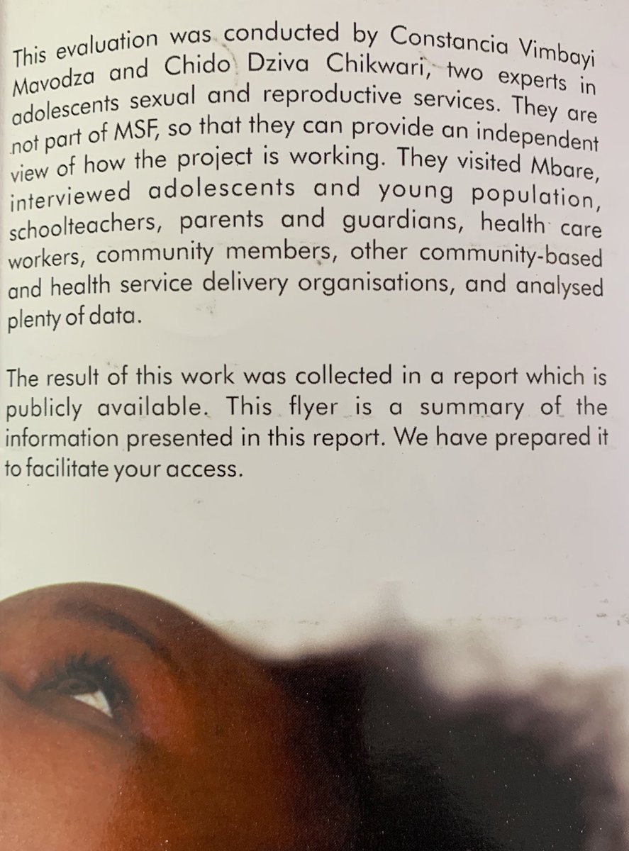 MSF_Zimbabwe's tweet photo. #Happeningnow:
External dissemination meeting
of evaluation results of @MSF_Zimbabwe's Adolescents Sexual and Reproductive Health Project in Mbare. 

A link to the final report: https://t.co/mTlcOZP2US https://t.co/AQk5tIYbrD https://t.co/FIKr27BlfU