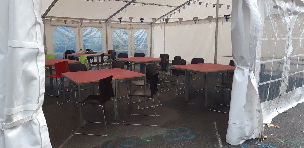 What a great COVID safe space for our <a href="/LCHNHSTrust/">LCH NHS Trust</a> children's physio team Awayday today. Many thanks to <a href="/HeadingleyHEART/">HEART - Headingley Enterprise & Arts Centre</a> for setting this up ready for our arrival