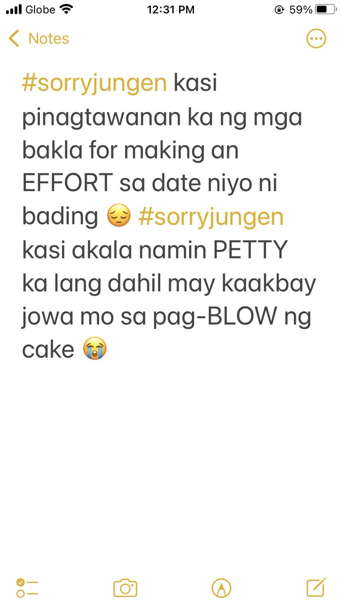 myeonkai_'s tweet image. #sorryjungen
#notesapp