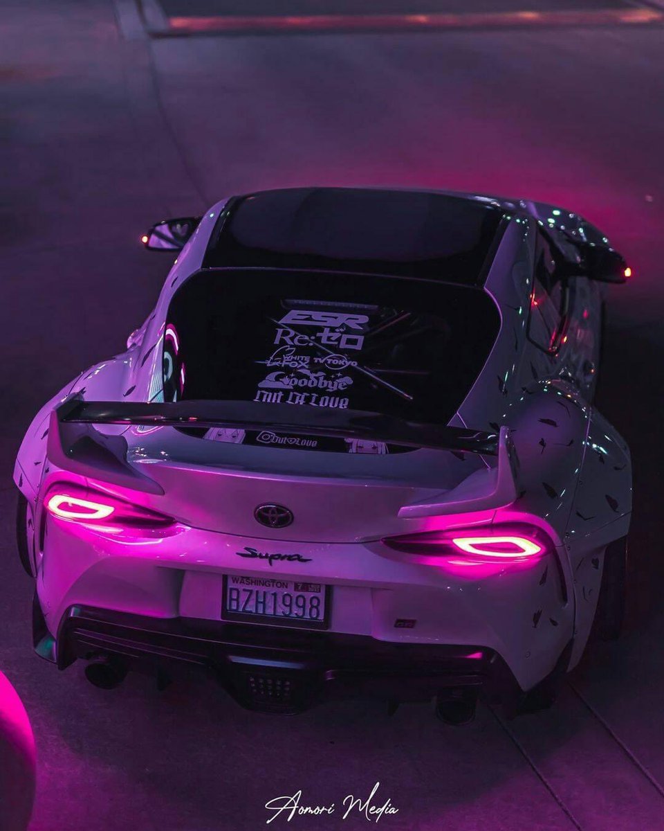 Glowing MK5 Supra | outxlove
