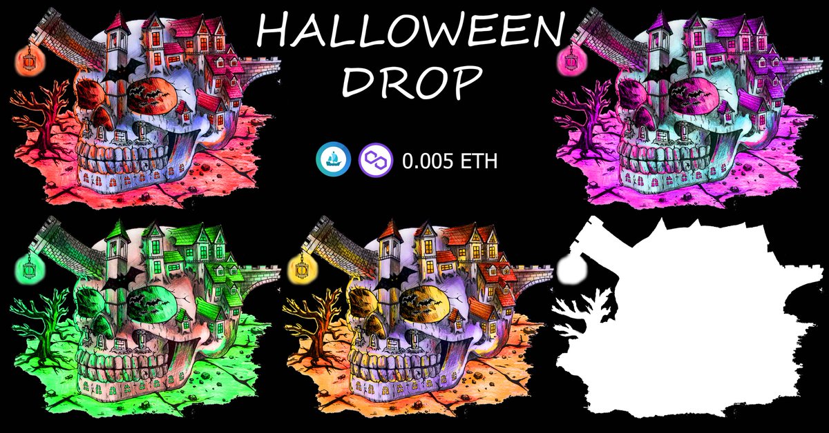 GERMINATE HUMAN collection
🔥"HALLOWEEN DROP"🔥Please support me at 
opensea.io/collection/gmh
#NFT #NFTcommuity #NFTTHAILAND  #NFTThaicommunity #nftpolygon #PolygonNFTs