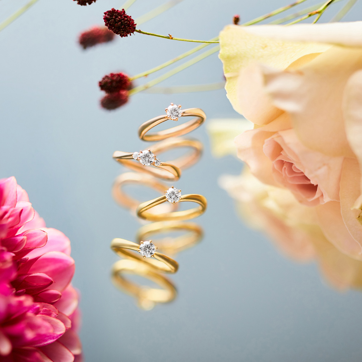 ４ C ヨンドシー S Tweet ４ Bridal Aqua Crown 1粒のしずくが水面に落ちる瞬間に奇跡的につくられる美しい王冠 華やかな水の冠をイメージしてつくられた ダイヤモンドの美しさが際立つ婚約指輪 11月7日までブライダルフェア開催中 Trendsmap