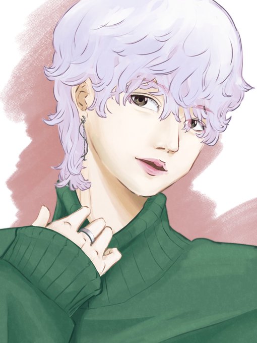 パーマ男子のtwitterイラスト検索結果