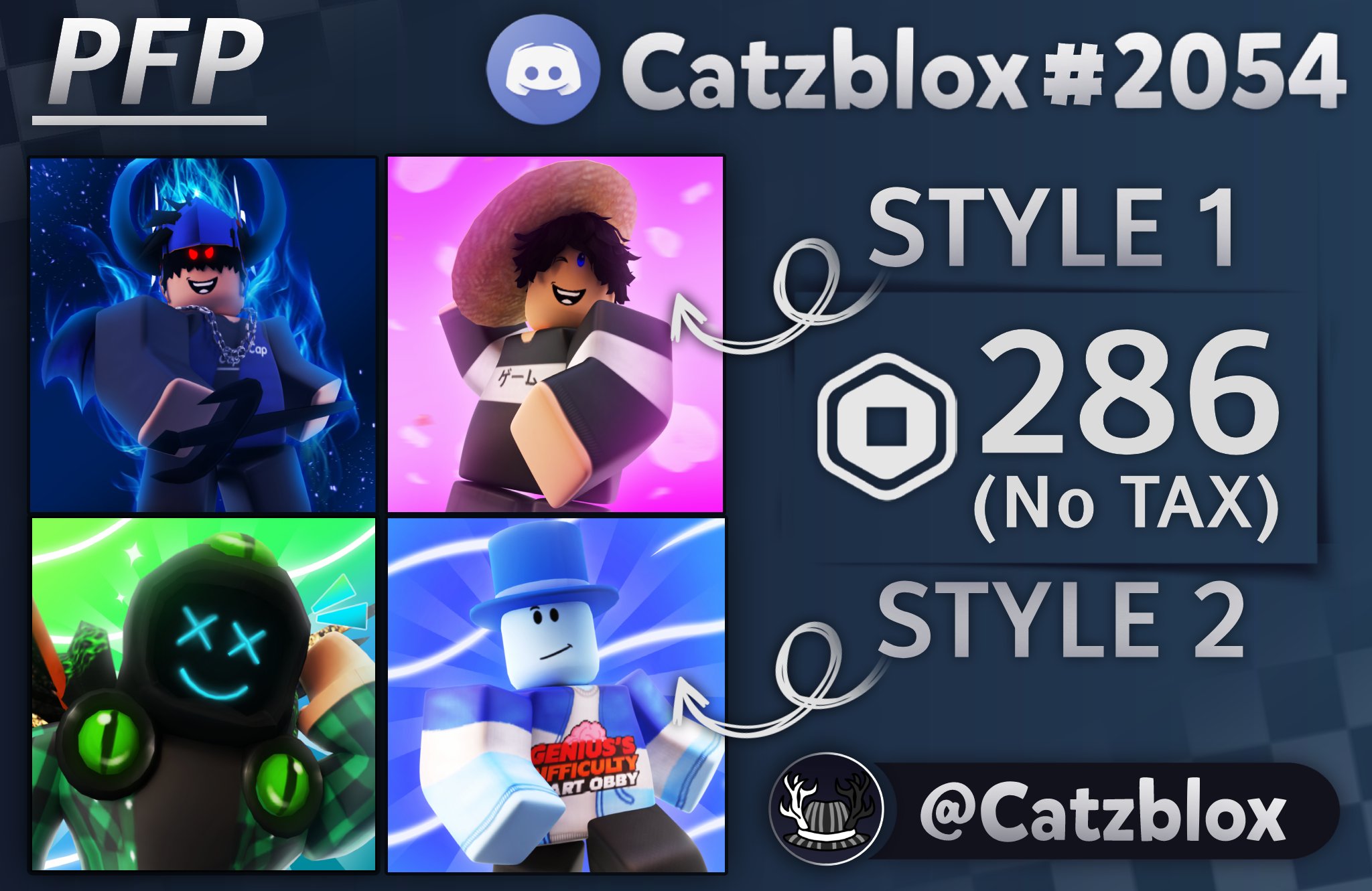 Kool on X: 🎉 Logo Commissions 🎉 💵 Accepting robux through group funds  or gamepass(gamepass will have 30% tax) 💵 💬 DM me on discord  (koolkat339#9633) or twitter to order 💬 Likes