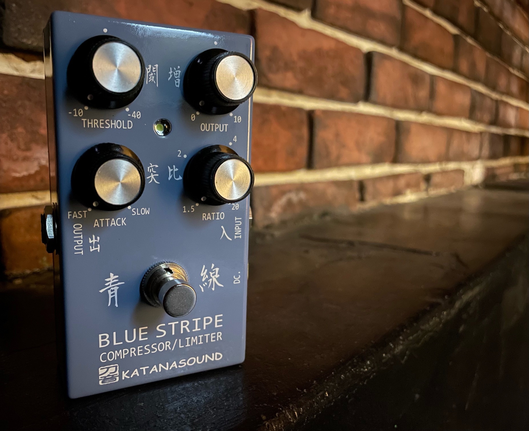 【激レア】Blue Stripe “青線” KATANA SOUND KATANA SOUND 青線 BLUE STRIPE Compressor/Limitter - Geek IN Box