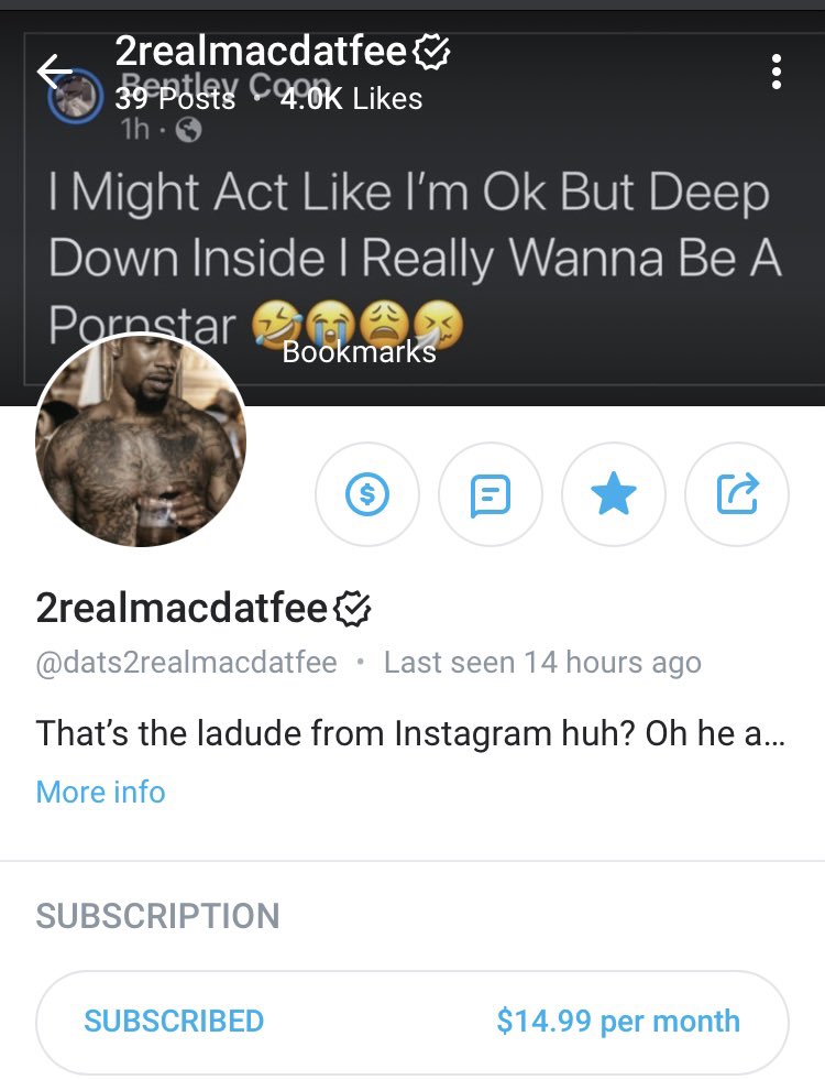 OnlyFanScammers's tweet photo. YA’LL REMEMBER THIS COMEDIAN⁉️ WARNING: he does the “FULL VIDS IN THE DMS” thing. 🤦‍♂️ Subscription price is $15 + you have to pay for EACH vid and the snippets on the actual page are only a few secs long👎 DICK PRETTY AND HE FINE AF but ❌❌❌ also he’s not gay…shocker https://t.co/1ph4o9337W