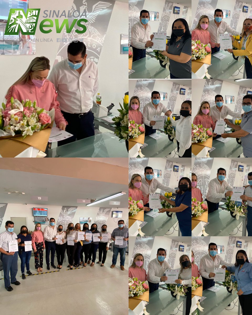 sinaloanews's tweet photo. Reconoce el Instituto de Capacitación para el Trabajo de #Sinaloa #ICATSIN a los servidores públicos de las oficinas de Recaudación de Rentas unidad #LosMochis, donde les entregaron una constancia por haber culminado el curso en Tecnologías y Programas Dgitales. https://t.co/gXnAIHgua4
