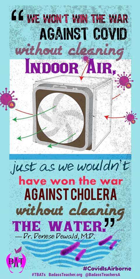 Badass Teachers Asso (@badassteachersa) on Twitter photo Clean air, clean water. The keys to staying healthy.
#COVIDisAirborne #VaccinesWork
cleanaircrew.org/boxfanfilterfa⦠#TBATs <a href="/OhioBATs/">Ohio BATs</a> <a href="/PennBat/">PA BATs R Pro Charter Reform</a> <a href="/VirginiaBATs/">Virginia BATs</a> <a href="/BATs_DC/">DC BATs</a> <a href="/AFTBATcaucus/">AFT BAT Caucus</a> <a href="/NEABATCaucus/">NEA BAT Caucus</a> <a href="/MarylandBAT/">Maryland BAT</a> <a href="/BATsDelaware/">DE BadassTeachers</a> <a href="/massbats/">MassBats</a> <a href="/MaineBATs/">Maine BATs</a> Clean air, clean water. The keys to staying healthy.
#COVIDisAirborne #VaccinesWork
cleanaircrew.org/boxfanfilterfa⦠#TBATs <a href="/OhioBATs/">Ohio BATs</a> <a href="/PennBat/">PA BATs R Pro Charter Reform</a> <a href="/VirginiaBATs/">Virginia BATs</a> <a href="/BATs_DC/">DC BATs</a> <a href="/AFTBATcaucus/">AFT BAT Caucus</a> <a href="/NEABATCaucus/">NEA BAT Caucus</a> <a href="/MarylandBAT/">Maryland BAT</a> <a href="/BATsDelaware/">DE BadassTeachers</a> <a href="/massbats/">MassBats</a> <a href="/MaineBATs/">Maine BATs</a>