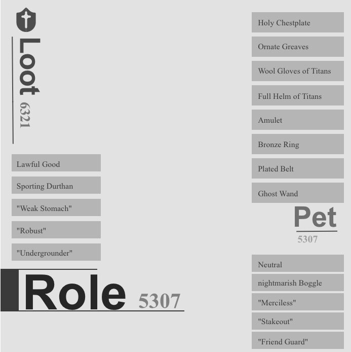 What is so unique about Role+ is that YOU make it!

Combine your #Role, #Pet and #Loot/mLoot…

And you have your character ready to go for the future game!!!

Get in there now and make your very own Role+: 
roleformetaverse.club/#/role+