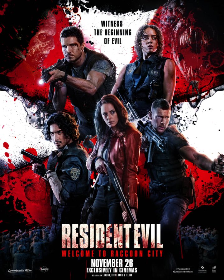 Resident Evil: Welcome to Raccoon City (2021) Dual Audio {Hindi-English} 480p [350MB] | 720p [1.4GB] | 1080p [2.7GB]