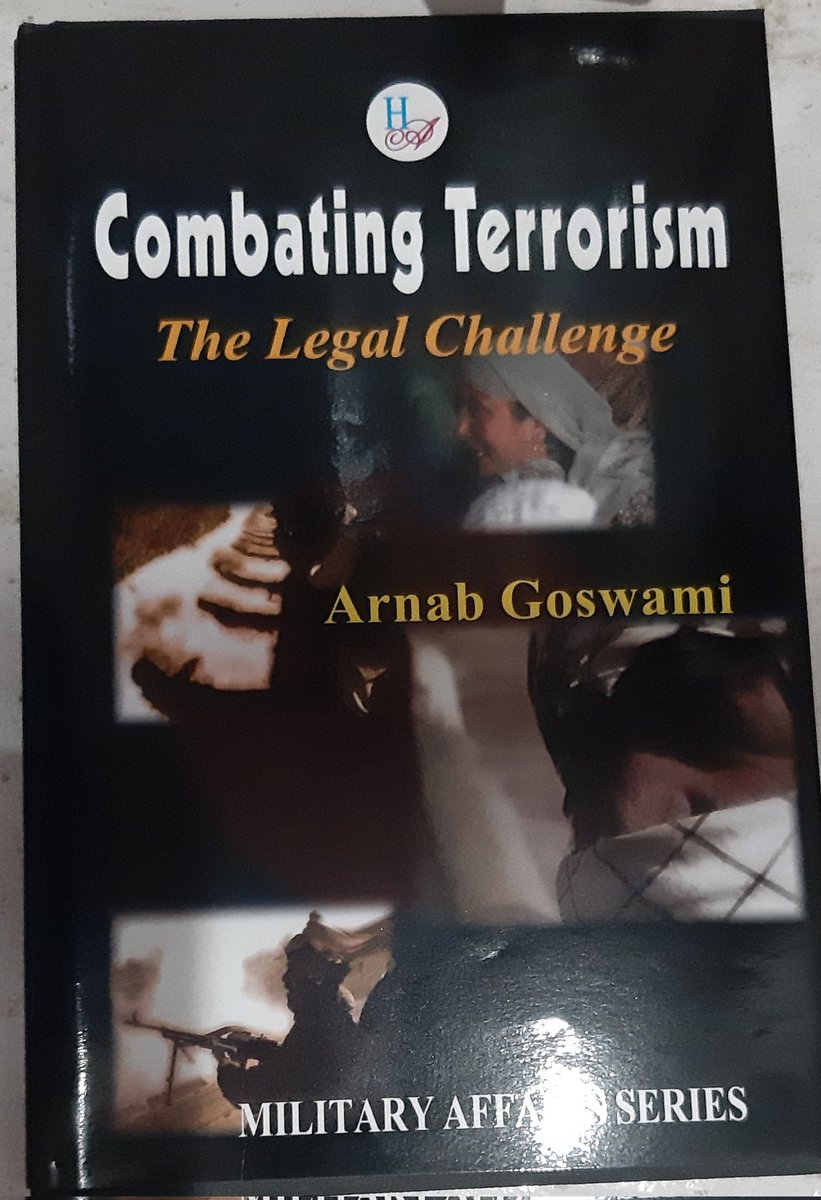 A much needed addition to my collection!
Looking forward to read this gem!
@republic 
#CombatingTerrorism