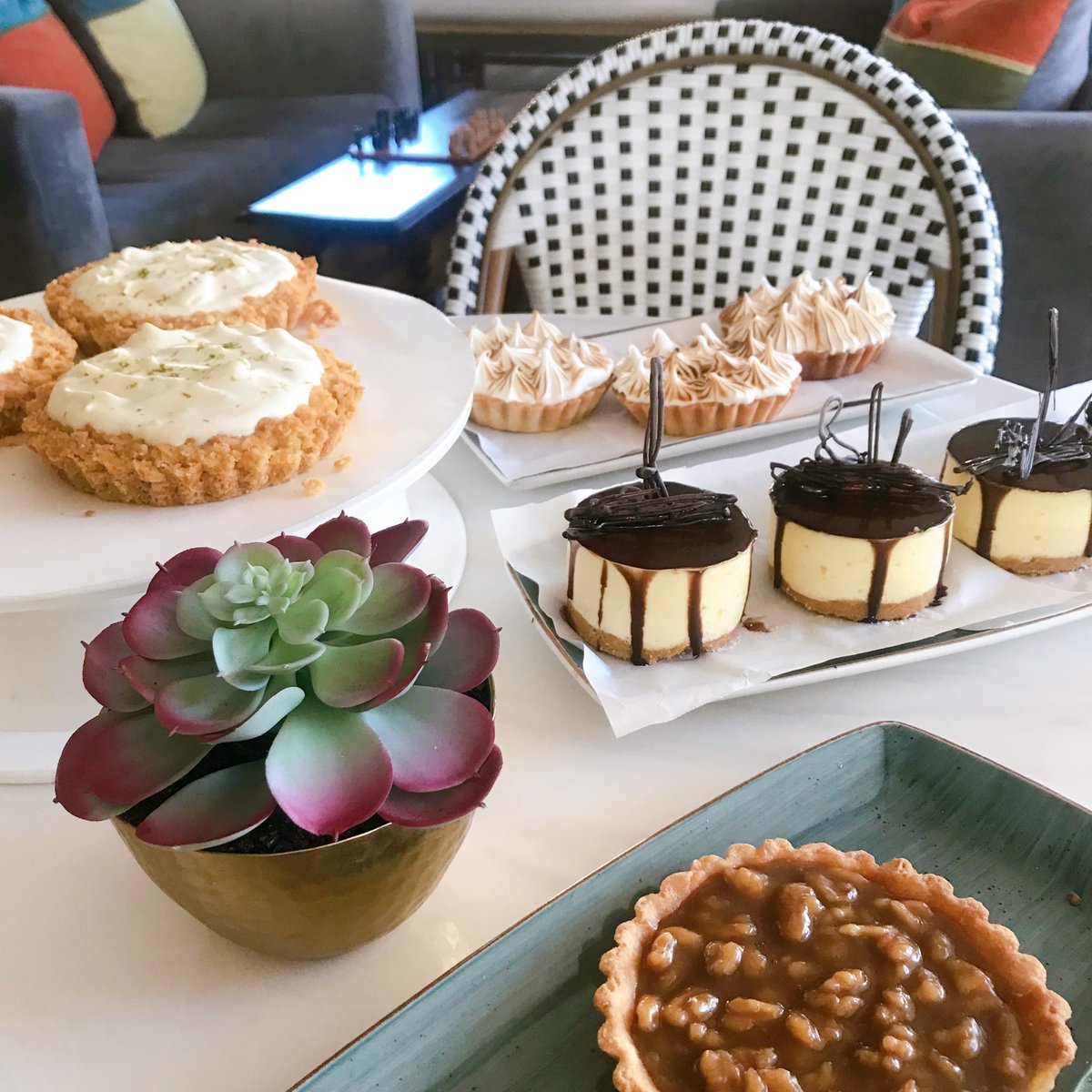 Some of the delicious treats you can enjoy today with your afternoon tea (or Aperol Spritz).