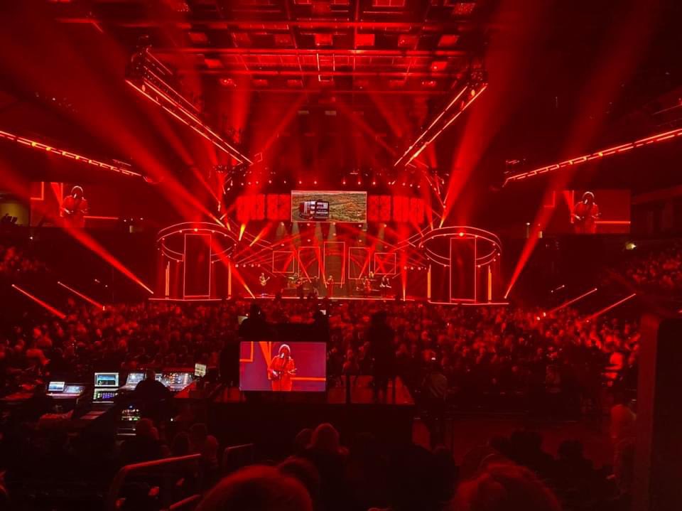 GoLivePro's tweet photo. The Dove Awards are a wrap! This couldn’t be done without the Herculean efforts of Bandit Lites, CTS Audio, Elite Mulimedia, Five Points Production Services, Gallagher Staging, CP Rigging, TNDV, TBN and host of extremely talented people. Catch the action on TBN this Friday 6pm. https://t.co/DhZOIco9RC