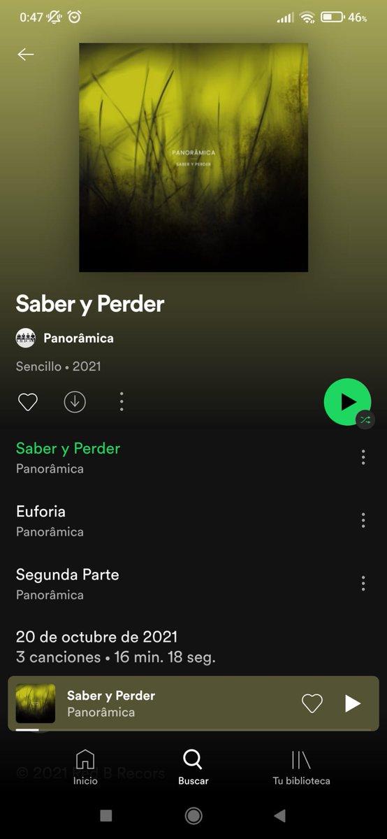 Ya está disponible nuestro nuevo disco "Saber y Perder" en plataformas.
.
open.spotify.com/album/3CPKAs1o…
.