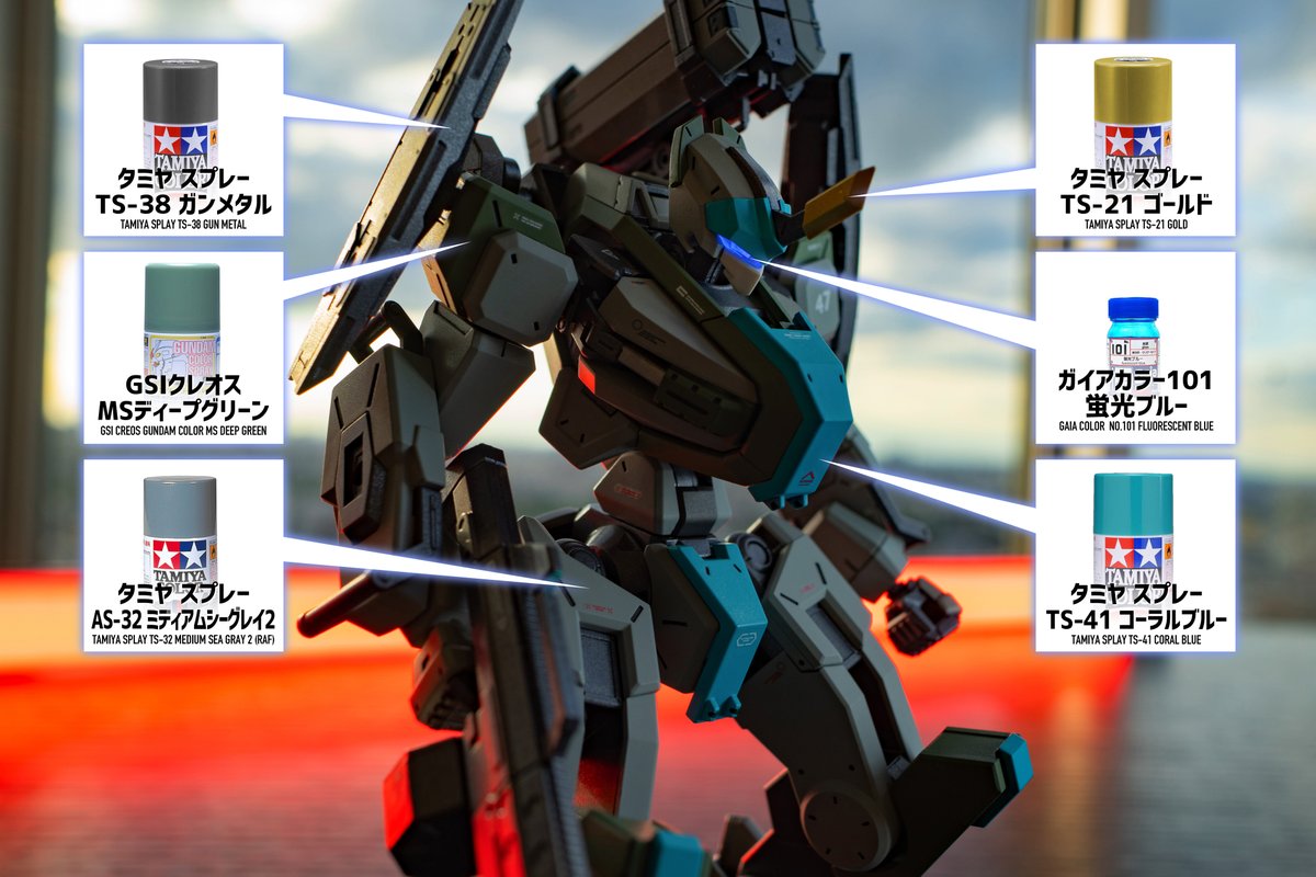Plastiklab ガンプラ S Tweet その他の色のレシピは画像のとおりです 境界戦機 メイレスビャクチ Trendsmap