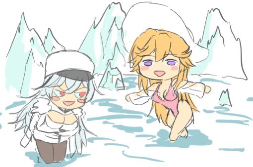 #アズレン版深夜の真剣お絵かき60分一本勝負
アズレンではよくあること 