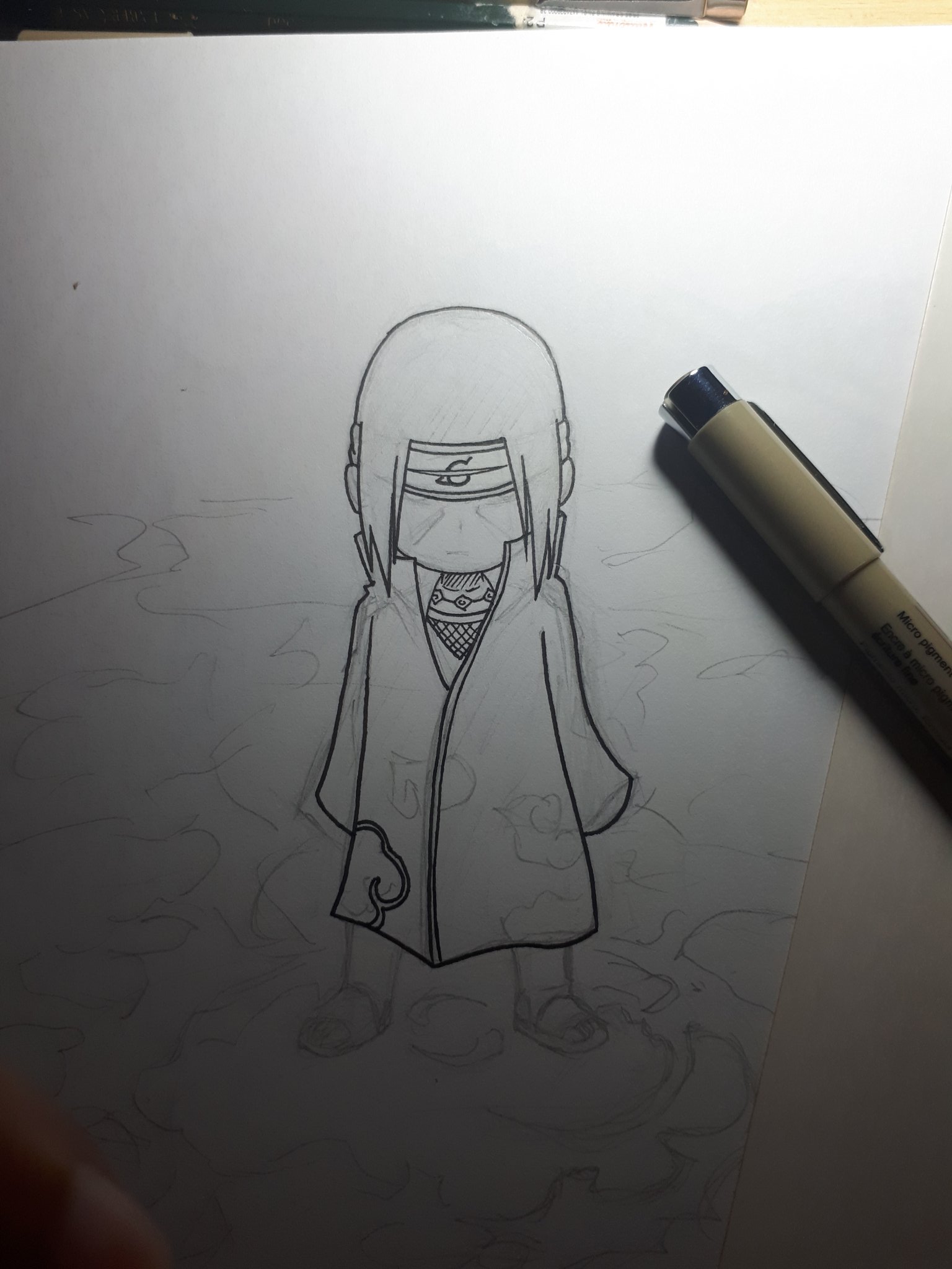 How to Draw Itachi - Easy Drawing Art