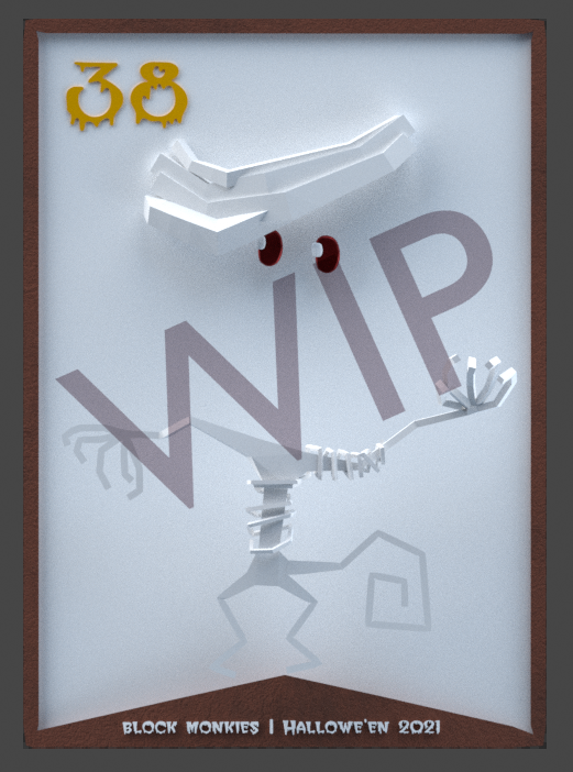 BlockMonkies's tweet photo. Block Monkies 38 is under wraps. Well, sort of.
#blockmonkies #nft #wip #workinprogress #halloween #collectible #wraps https://t.co/zLXnpjlZlE