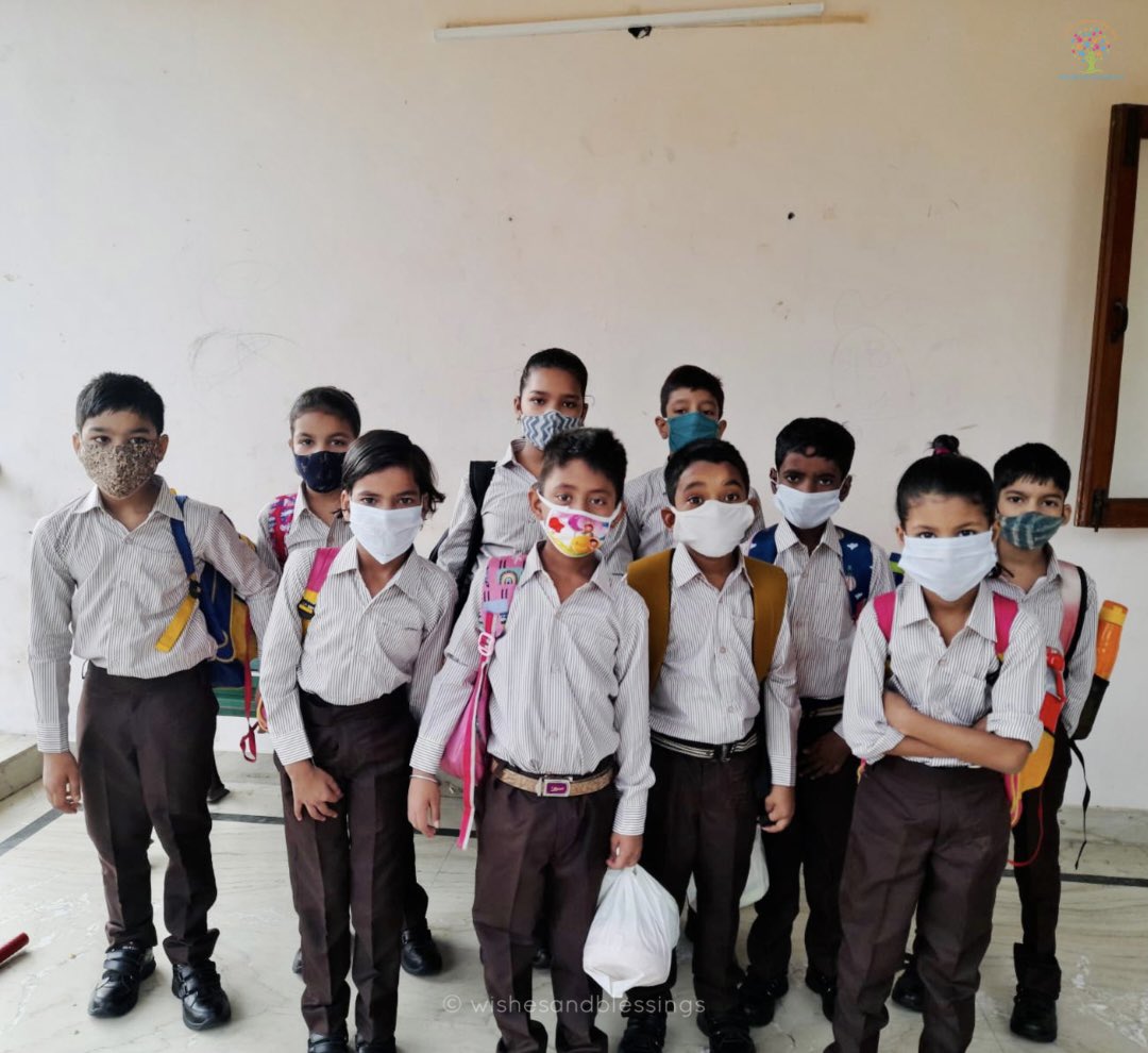 Our kiddos have started attending school, and they are very excited to get back to learning in the traditional mode of education! 

#education #children #wishesandblessings #wbcares #ngoindia #ngo #backtoschool #india #delhi #charity