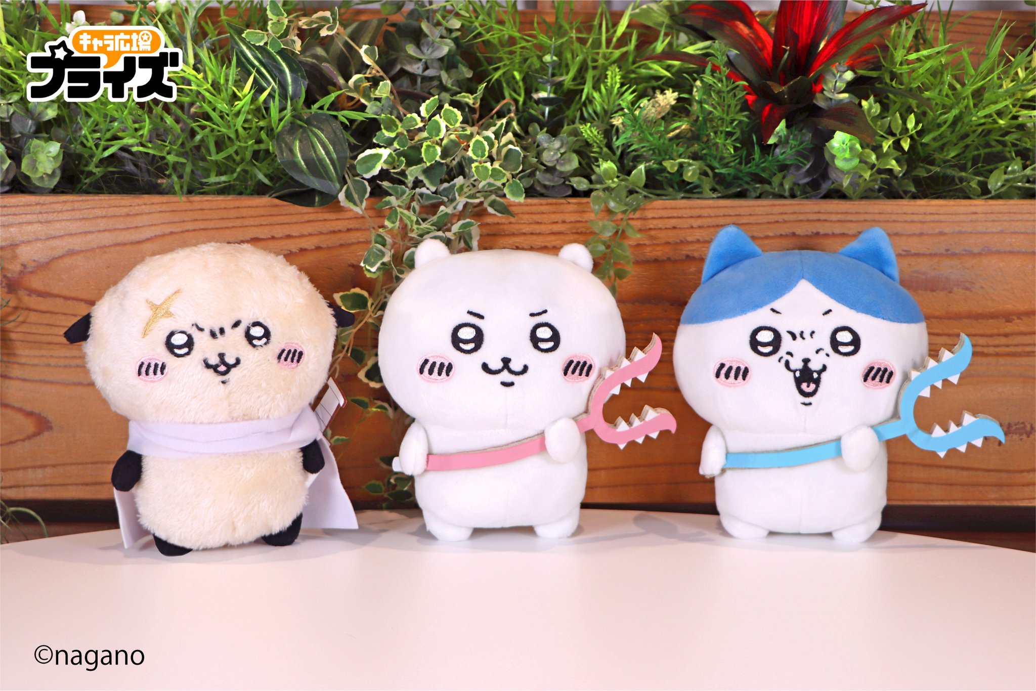 ちいかわ 採取ぬいぐるみ ハチワレ - その他