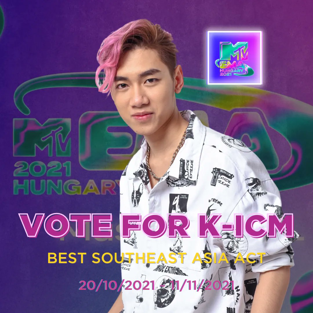 keysfamily3's tweet photo. Thời gian: từ 17h00 ngày 20/10/2021 đến 05h59 ngày 11/11/2021

📣Thể lệ bình chọn sẽ được đăng tại: https://t.co/vYB3hdzuFs
#MTVEMA2021
#BestSEAAct @Kicmofficial #KICM https://t.co/yyTpHYqGLQ
