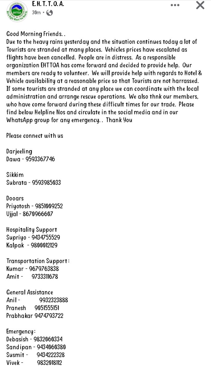 zephyrang's tweet photo. ~Sharing incase if someone needs any info
#Sikkim #Darjeeling #Kalimpong #Lava #Teesta #Kalijhora https://t.co/LuZvDGXccD