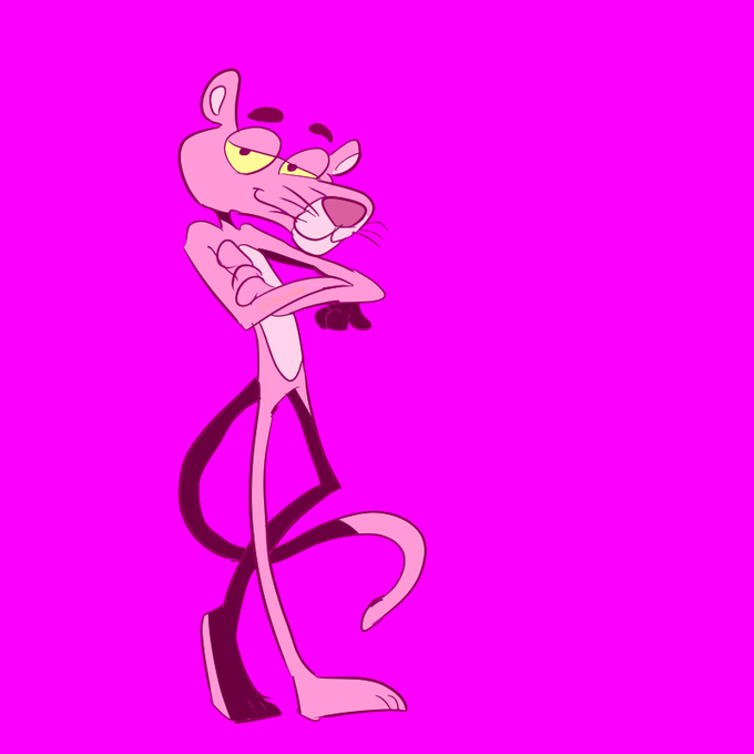 ピンクパンサーのtwitterイラスト検索結果