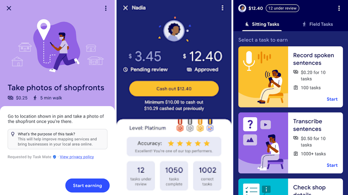 mbuguanjihia's tweet photo. #TaskMate joins a growing list of apps and services launched by #Google that offer people payment for services carried out. They include a rewards app that lets people get paid for filling out surveys &amp; local services ads that link businesses, at a fee, with clients near them https://t.co/lzKEKEXeO7